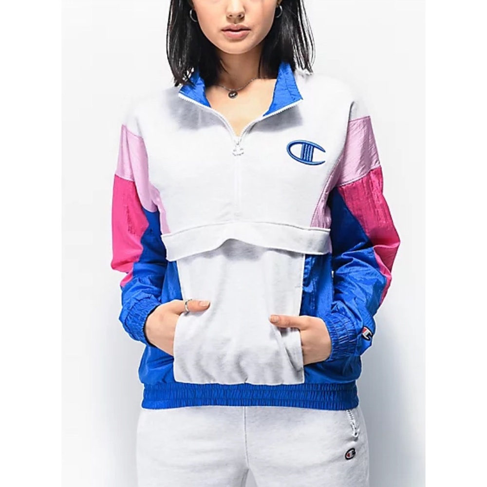 Champion | Mixed Media Pullover